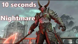 Marauder in 10 seconds (Nightmare) - Doom Eternal