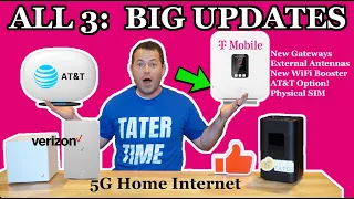 ✅ Big Changes To 5G Home Internet Options - Verizon T-Mobile AT&T New Gateways And Services
