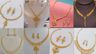 Light Weight 1 tola Gold Necklace Designs With WEIGHT/light necklace Designs/New Gold NECKLACE