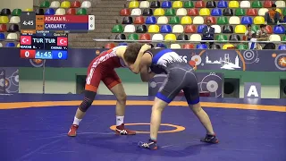 Qual. WW - 65 kg: G. ADAKAN (TUR) v. Y. CAKMAK (TUR)