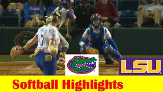 #7 LSU vs #10 Florida Softball Game 3 Highlights, April 8 2024