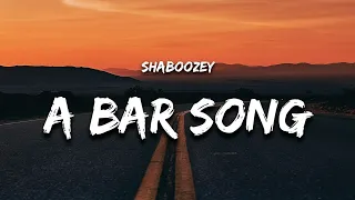 Shaboozey - A Bar Song (Lyrics)