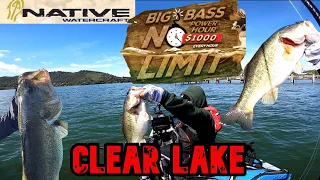 210 anglers made this tournament the biggest in California history, Native No Limit - Clear Lake CA-