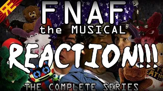 FNAF The Musical -The Complete Series | LIVE ACTION REACTION!!! | Epic Finale!!!