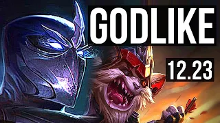 SHEN vs KLED (TOP) | 3.1M mastery, 7/1/10, 1300+ games, Godlike | KR Master | 12.23