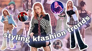 styling kfashion trends ♡ kpop inspired w/ ledin!