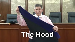 Putting on Your Regalia (Tam and Hood)