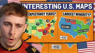 Reacting to Interesting Maps That Teach You About The U.S.