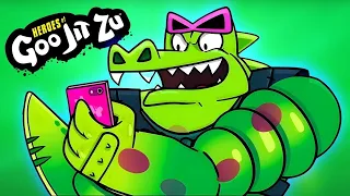 Back To The Goo-ture ⚡️ HEROES OF GOO JIT ZU | cartoon for kids | GOO JIT ZU TOYS!