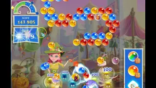 Bubble Witch Saga 2 Level 1085 with no booster & 1 bubble left