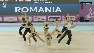 Romania - 2023 Aerobics European silver medallists, Aerobic Dance