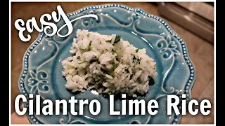 EASY CILANTRO LIME RICE | CHIPOTLE COPYCAT