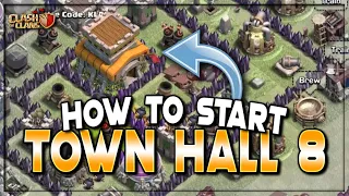 HOW TO START TOWN HALL 8!  TH8 LET'S PLAY PREMIERE
