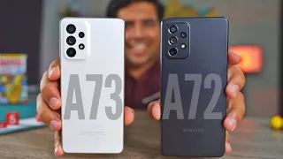 Samsung Galaxy A73 5G vs Galaxy A72 Full Comparison