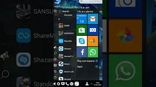 WINDOWS 10 НА ТЕЛЕФОН! // УСТАНОВИЛ ВИНДОВС 10 LAUNCHER НА ANDROID! #shorts