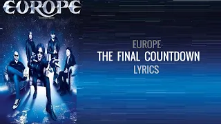 Europe- The Final Countdown (Lyrics)