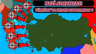 Nazi Almanyası Türkiye’ye Neden Saldırmadı ? 2.dünya savaşı tarihi