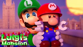 Mario Vs. Donkey Kong + Luigi's Mansion 1 - Full Game Walkthrough (HD)