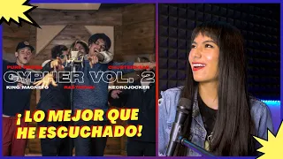 CYPHER VOL 2 PURE NEGGA | ANÁLISIS VOCAL | VOCAL COACH REACCIONA