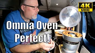Omnia Oven Wedges and Halloumi Nuggets Trangia 25