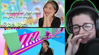 I Want to Game with Yoohyeon | Reacting to 3 Minutes of Yoohyeon Playing Fall Guys from @insomnicsy