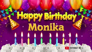 Monika Happy birthday To You - Happy Birthday song name Monika 🎁