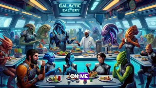 Human Food Causes Chaos in Interstellar Cafeteria! | HFY | Sci-Fi Story