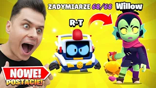 NOWY ZADYMIARZ R-T i ŻONA MORTISA WILLOW w Brawl Stars!