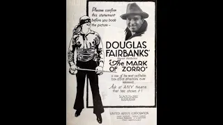 The Mark of Zorro (1920) NEW MUSIC