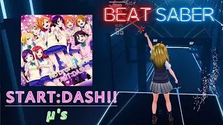 BeatSaber｜ビートセイバー【 START:DASH!! / μ's 】