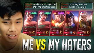 DELETE YOUTUBE PAG NATALO SA LIMANG BASHERS | 1v5 CHOU 🤣