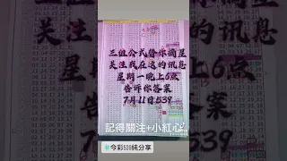 今彩539 趙版開 版路分析