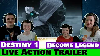 Regen Fam Reacts to Destiny 1 Live Action Trailer  - Become Legend