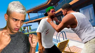 FRANKLIN E LAMAR BRIGARAM MESMO DEPOIS DE 8 ANOS NO GTA 5 ONLINE - Barato Breve #2