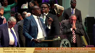 First Church of Brooklyn New York General Convention | September 14, 2023 Part 2