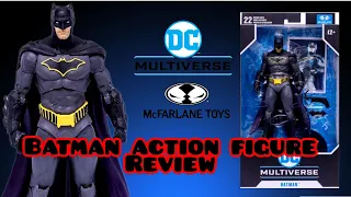 Macfarlane toys | DC multiverse | Batman Rebirth | action figure | Review.