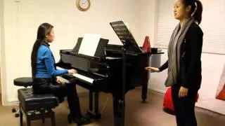 Voice Lesson: Vocal warm-ups + Caccini: "Amarilli, mia bella"