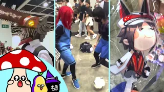 Cosplayers Cause Chaos at Convention (ACGHK Vlog)