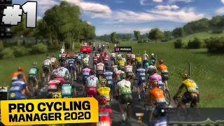 FIRST TIME PLAYING! - Pro Cyclist #1 | Pro Cycling Manager 2020 (PC Puncher Gameplay)