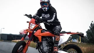 LET'S BUILD A NEW SUPERMOTO! - Crashking KTM EXC500 2018 Supermoto s02e01