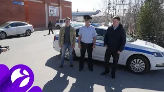 В Новом Уренгое сотрудники ГИБДД помогли роженице добраться до роддома