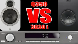 [Sound Battle] Q Acoustics 3030i vs KEF Q350 Bookshelf Speakers w/Arcam SA10 Integrated Amp