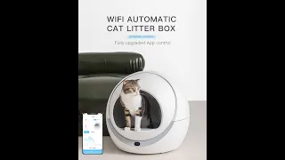 Автоматический туалет для кошек Petree WIFI