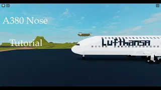 Roblox plane crazy - How to build an Airbus A380 nose