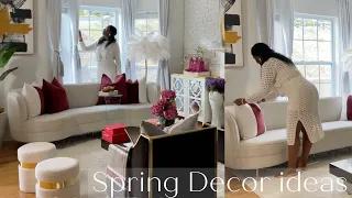 LET'S DECORATE! 2024 COZY SPRING HOME TOUR/HOME DECOR IDEAS/DECORATE WITH ME/INTERIOR DESIGN TRENDS