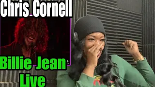 First time hearing Chris Cornell | Billie Jean Live REACTION