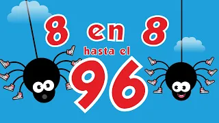 8 en 8 hasta el 96 - Videos Aprende #múltiplos