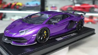 1/18 IVY Merit Novitec Lamborghini Aventador SVJ Purple