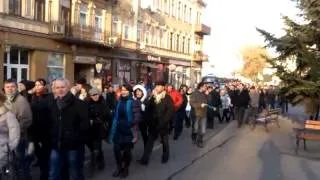 Євромайдан в Ужгороді, пл. Петефі