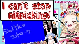 Polka laughed so hard to Pekora's mistakes【hololive JP】【Eng Sub】